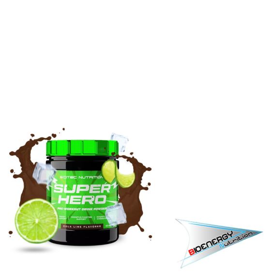 SciTec-SUPERHERO PRE-WORKOUT (Conf. 285 gr)  285 gr Cola-Lime  